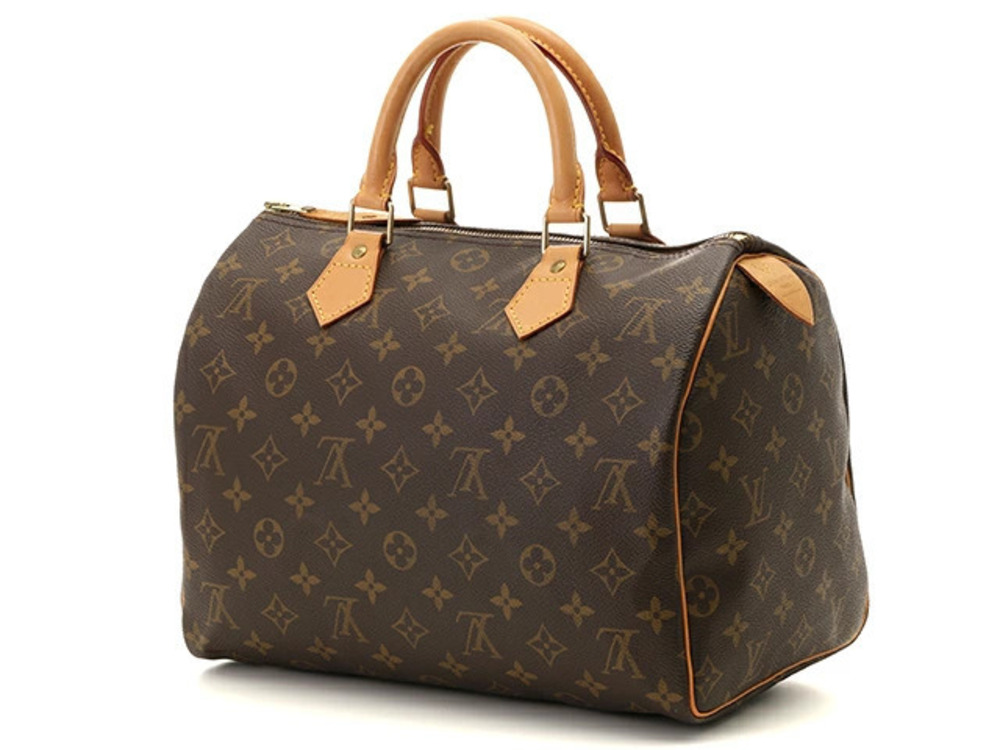 Louis Vuitton Speedy Handbag Monogram Brown